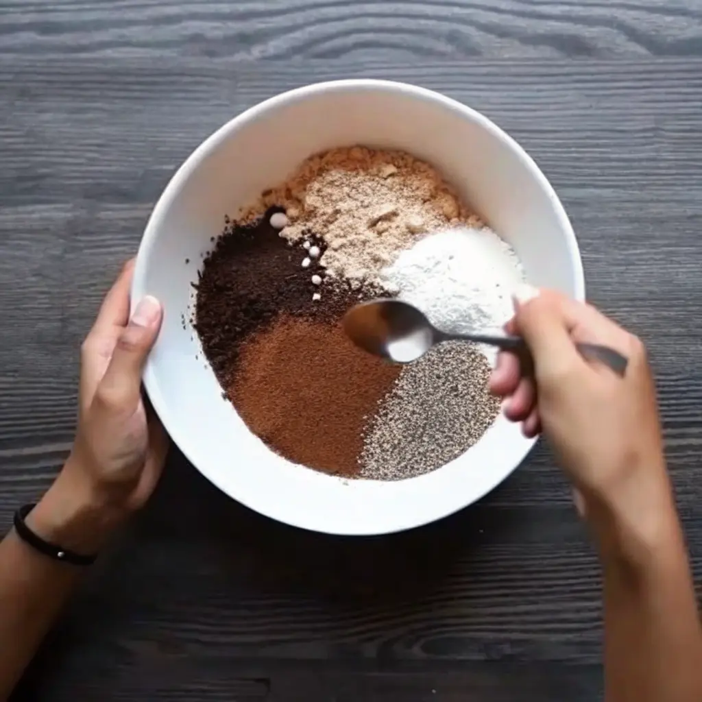 Ingredients for strawberry chocolate overnight oats with rolled oats, fresh strawberries, and dark chocolate chips